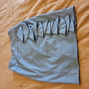 Express Ruffle Pencil Skirt